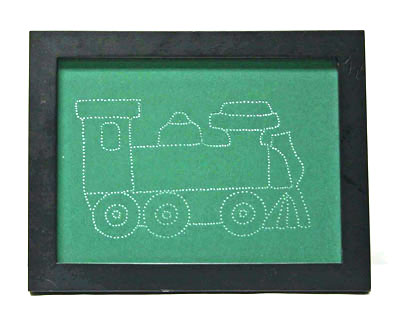 Easy paper crafts pin hole pictures framed