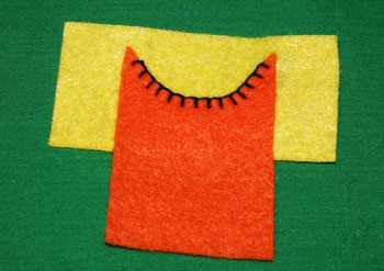 How to sew blanket stitch overlay step 15 finished stitches showcase edge