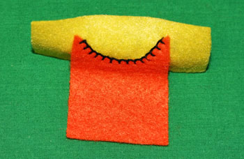 How to sew blanket stitch overlay step 16 finished stitches join edges of design