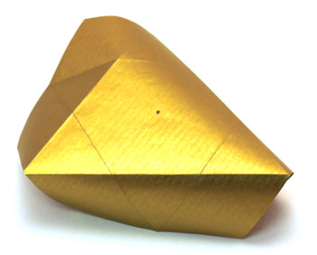 Easy Paper Crafts Six Point Star Step 10 all edges folded