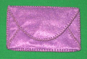 Easy felt crafts index card envelope step 7