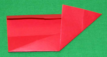 Easy paper crafts folded box ornament step 7