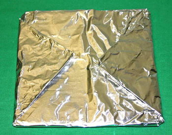 Frugal fun crafts aluminum foil trivet fold ends to bottom