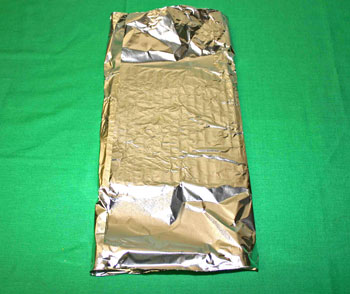 Frugal fun crafts aluminum foil trivet wrap foil from each side