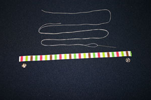 Frugal fun crafts mobius bracelet choose ribbon for fastener