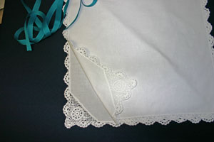 Frugal fun crafts ribbon napkin pillow match napkins
