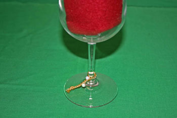 frugal fun crafts wine charms two beads