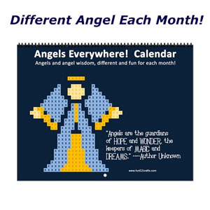 Angels Everywhere Calendar - Different Angels Each Month!