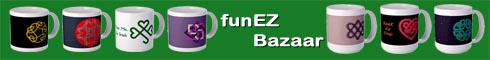 funEZ Bazaar Celtic Mugs