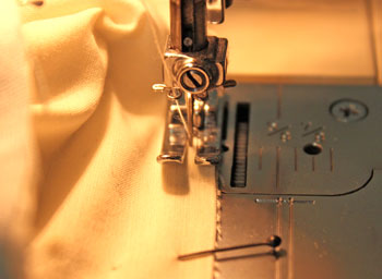 How to repair jeans pocket step 5 sew narrow seam
