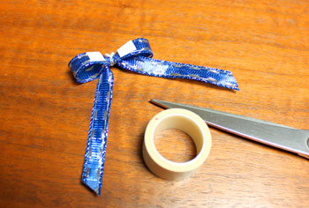 Star Box Ornament step 13 position double-sided tape