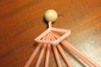 Straw Angel step 9 bend arms and join hands