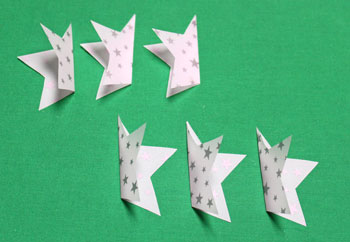 Vellum Ornament step 5 erase and fold all shapes